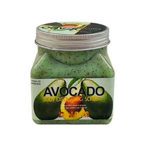 اسکراب لایه بردار بدن دکتر لانا مدل avocado حجم 350 میلی لیتر