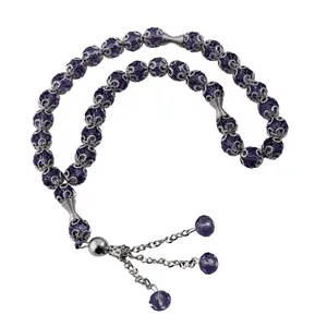 تسبیح بازرگانی میلادی  مدل کریستال کد T_149