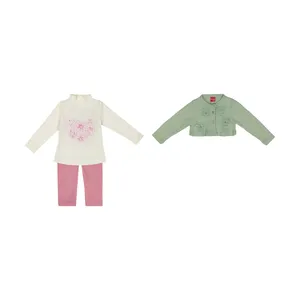 ست 3 تکه لباس دخترانه ببوش مدل 2141265-41