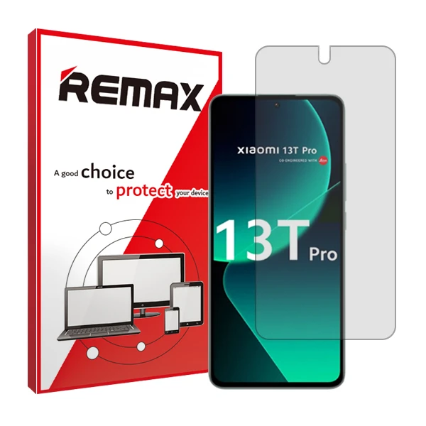 محافظ صفحه نمایش شفاف ریمکس مدل Hygel مناسب برای گوشی موبایل شیائومی 13T Pro
