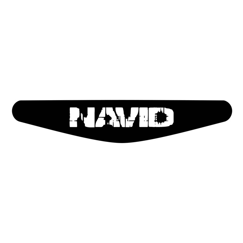برچسب لایت بار دسته پلی استیشن 4 ونسونی طرح Navid