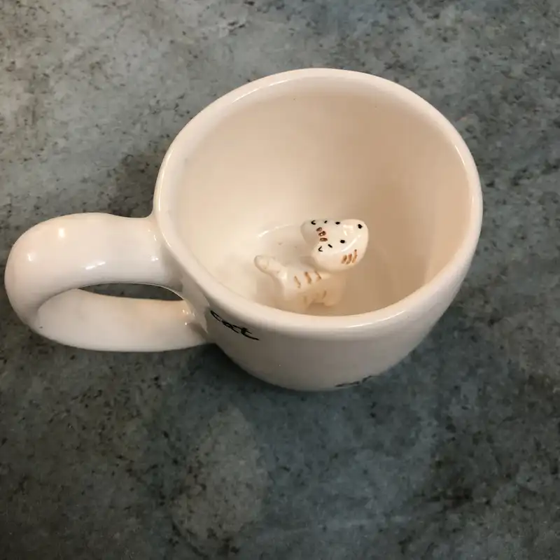 فنجان سرامیکی مدل گربه