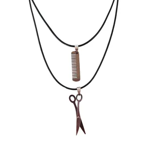 گردنبند مردانه کد Mhr-225 مجموعه 2 عددی 