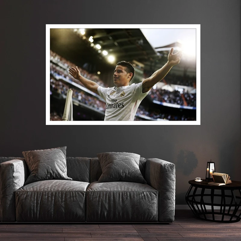 تابلو بکلیت طرح فوتبالیست جیمز رودریگز مدل W-S4676