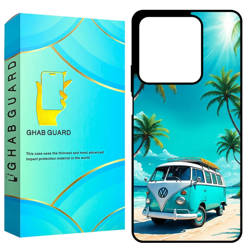 کاور قاب گارد طرح ماشین مدل GCHPN135 مناسب برای گوشی موبایل شیائومی Redmi Note 13 5G