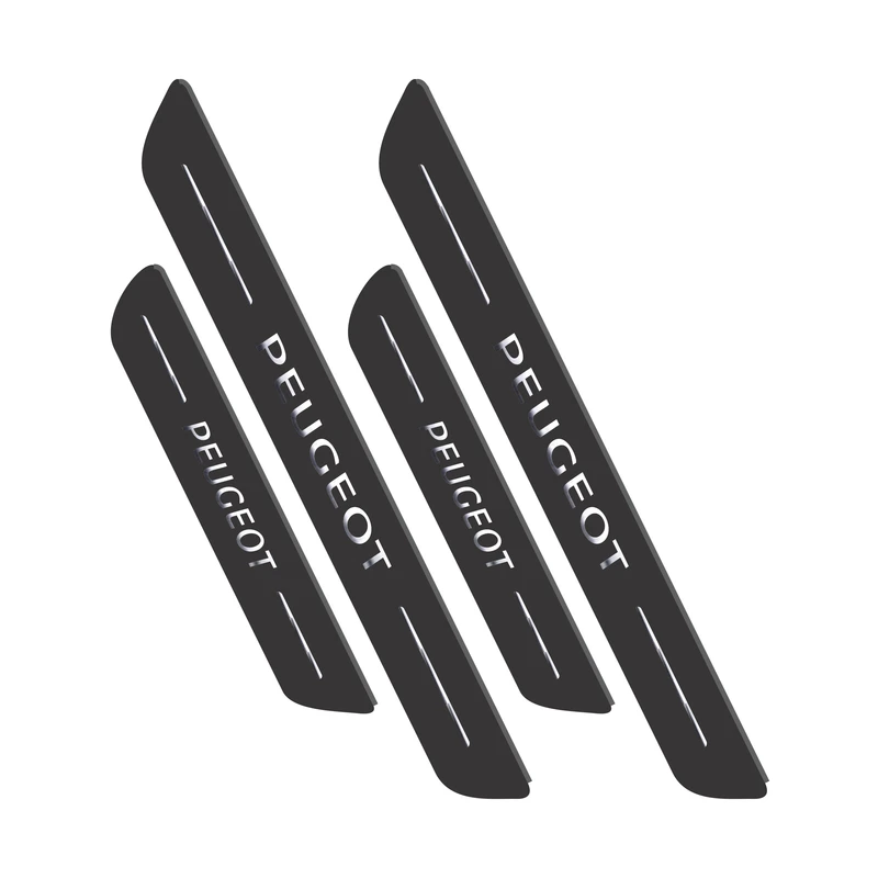 پارکابی خودرو مدل شیشه ای کد R19 مناسب برای پژو 206 و 207 بسته چهار عددی