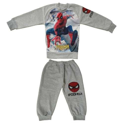 ست سویشرت و شلوار پسرانه مدل اسپایدرمن کد 200