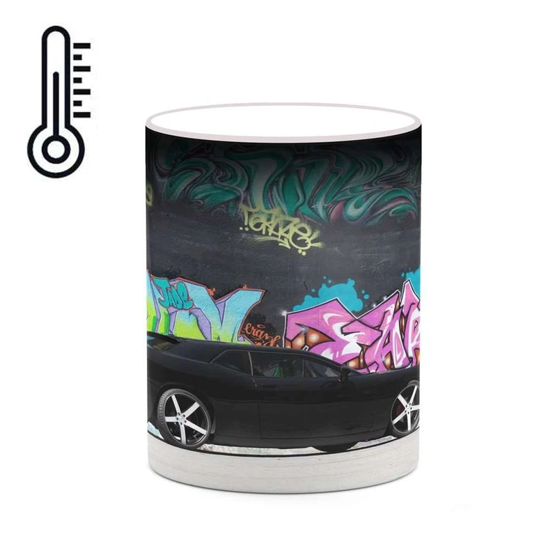 ماگ حرارتی کاکتی مدل Grafiti کد mgh20457