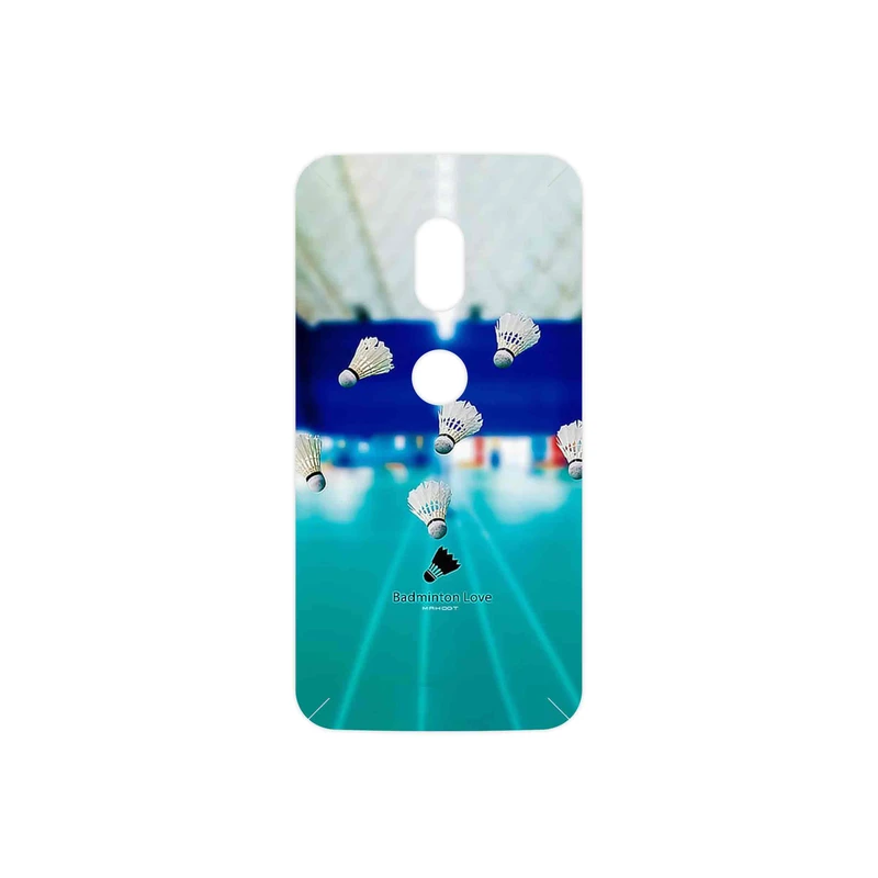 برچسب پوششی ماهوت مدل Badminton مناسب برای گوشی موبایل موتورولا Moto G4 Play