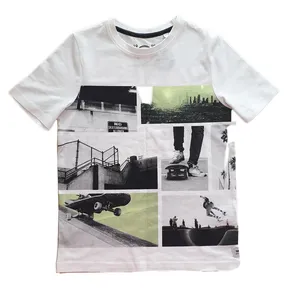 تی شرت آستین کوتاه پسرانه سی اند ای مدل Skate Nation