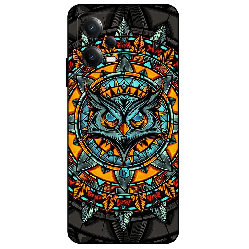 کاور مگافون طرح جغد مدل 1903 مناسب برای گوشی موبایل شیائومی Poco X5 5G