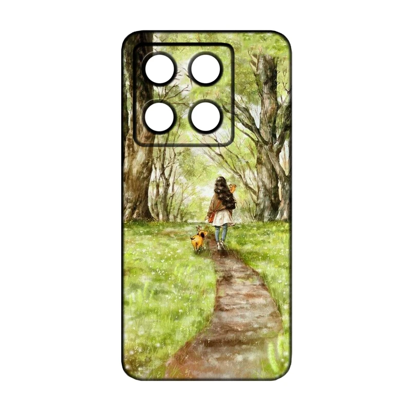 کاور طرح دخترانه کد 242 مناسب برای گوشی موبایل شیائومی 14T Pro