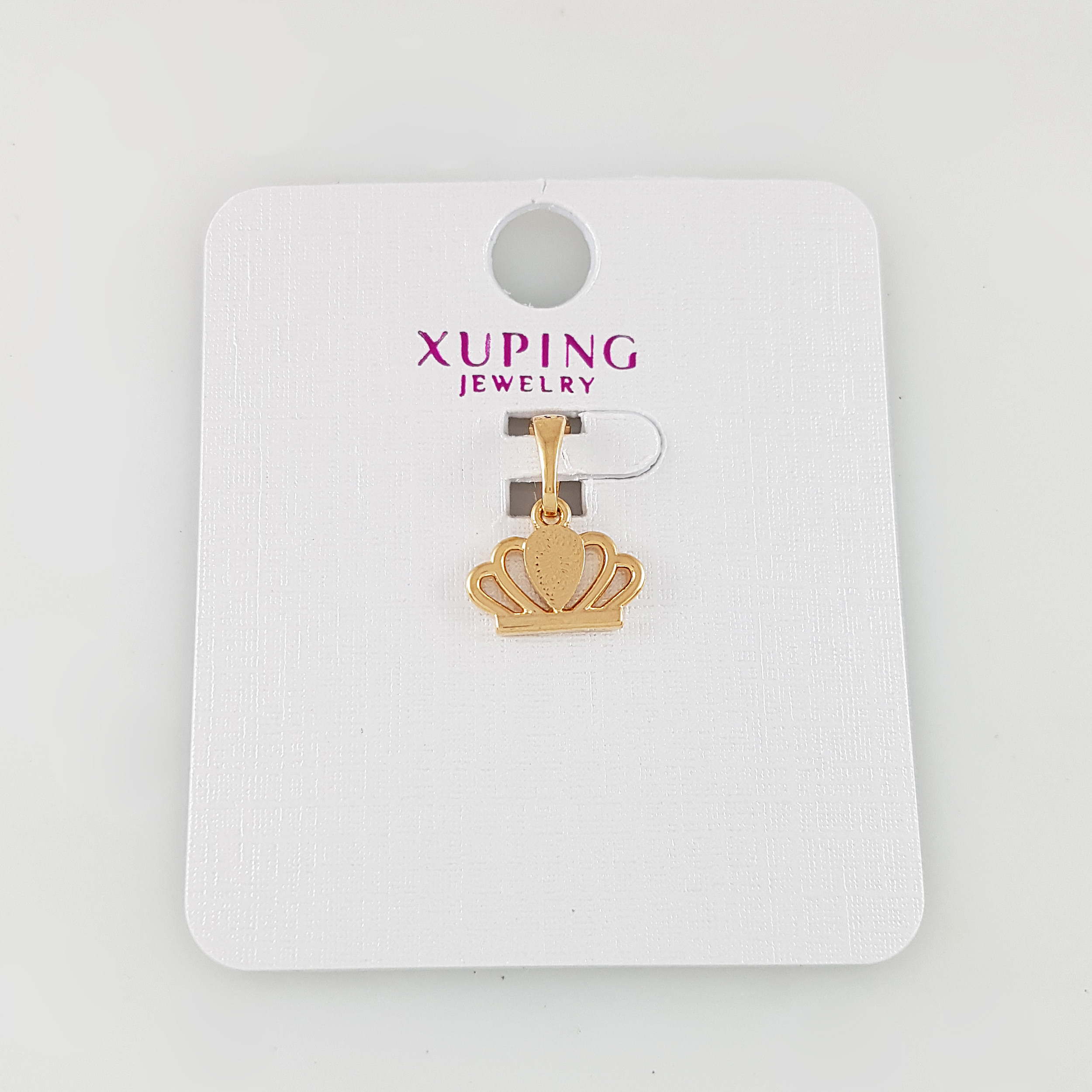 آویز گردنبند زنانه ژوپینگ مدل تاج کد XP1105