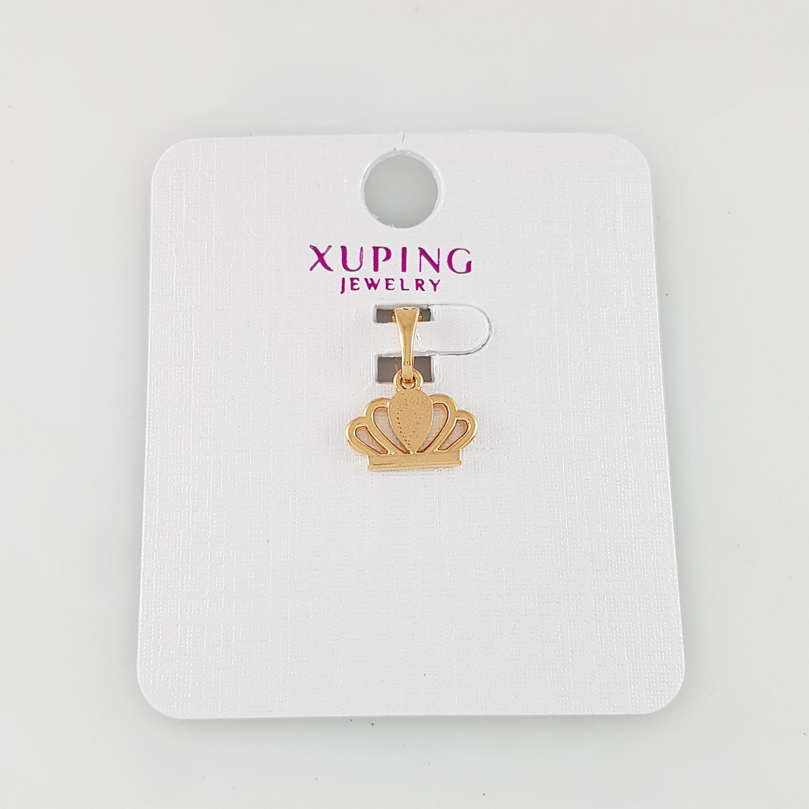 آویز گردنبند زنانه ژوپینگ مدل تاج کد XP1105 -  - 3