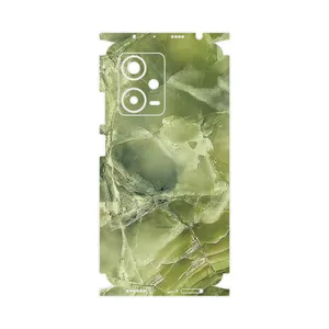 MAHOOT Green_Crystal_Marble-FullSkin Cover Sticker for Xiaomi Redmi Note 12 Pro Plus