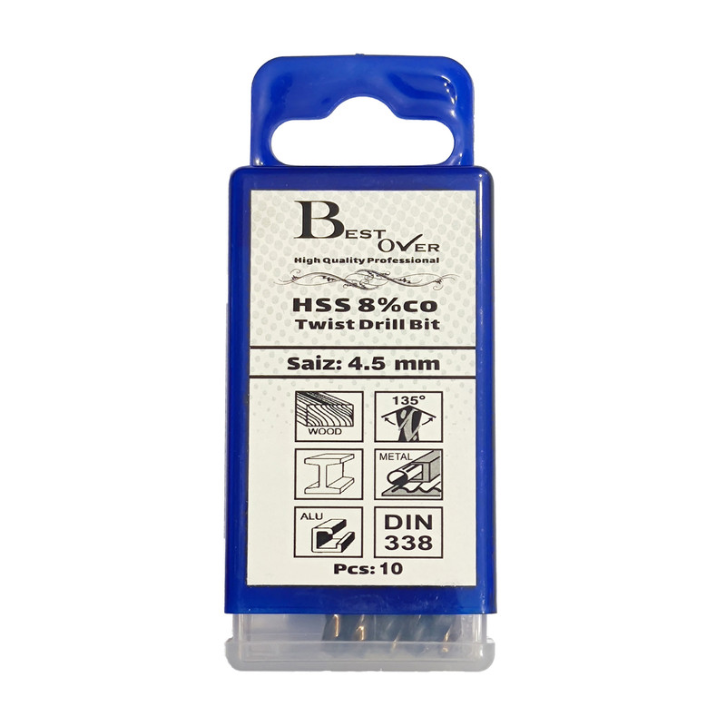 مته کبالت کد 8848 سایز 4.5 میلی‌متر