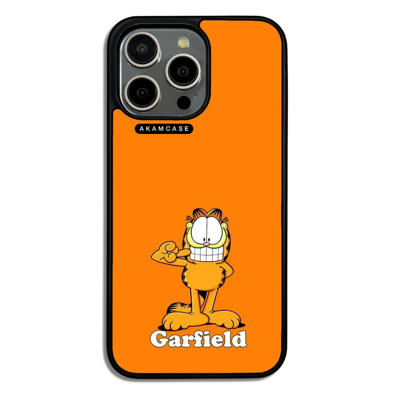 کاور آکام مدل AMC-WA15PROMAX-GARFIELD8 مناسب برای گوشی موبایل اپل iPhone 15 Pro Max