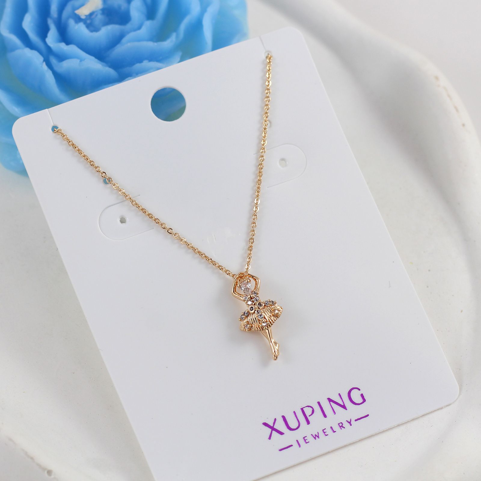 گردنبند زنانه ژوپینگ مدل AAB571 -  - 3