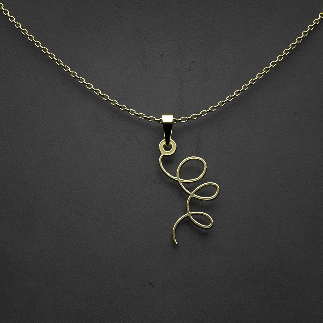 گردنبند طلا 18 عیار زنانه مدوپد مدل هندسی کد CC2-1-1095 -  - 2