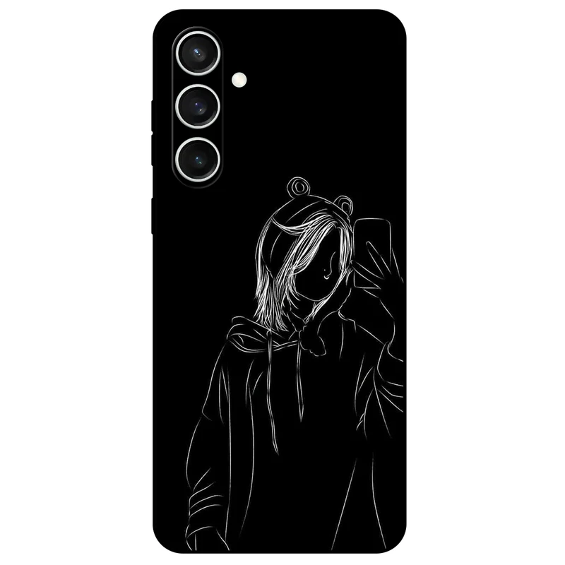 کاور مگافون طرح دخترانه مدل 1841 مناسب برای گوشی موبایل سامسونگ Galaxy S23 FE