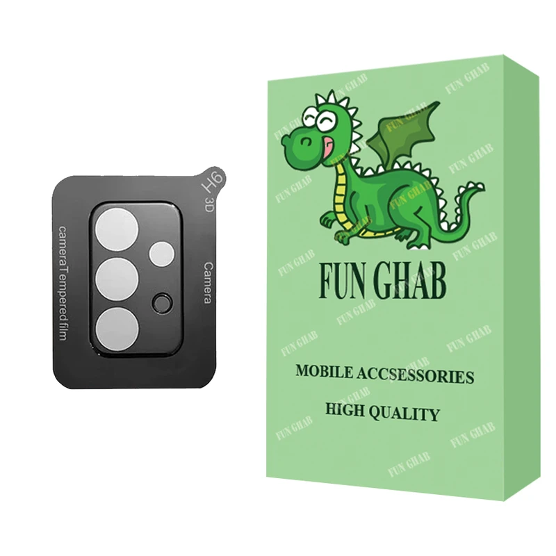 محافظ لنز دوربین فان قاب مدل 3D مناسب برای گوشی موبایل سامسونگ Galaxy A73 5G