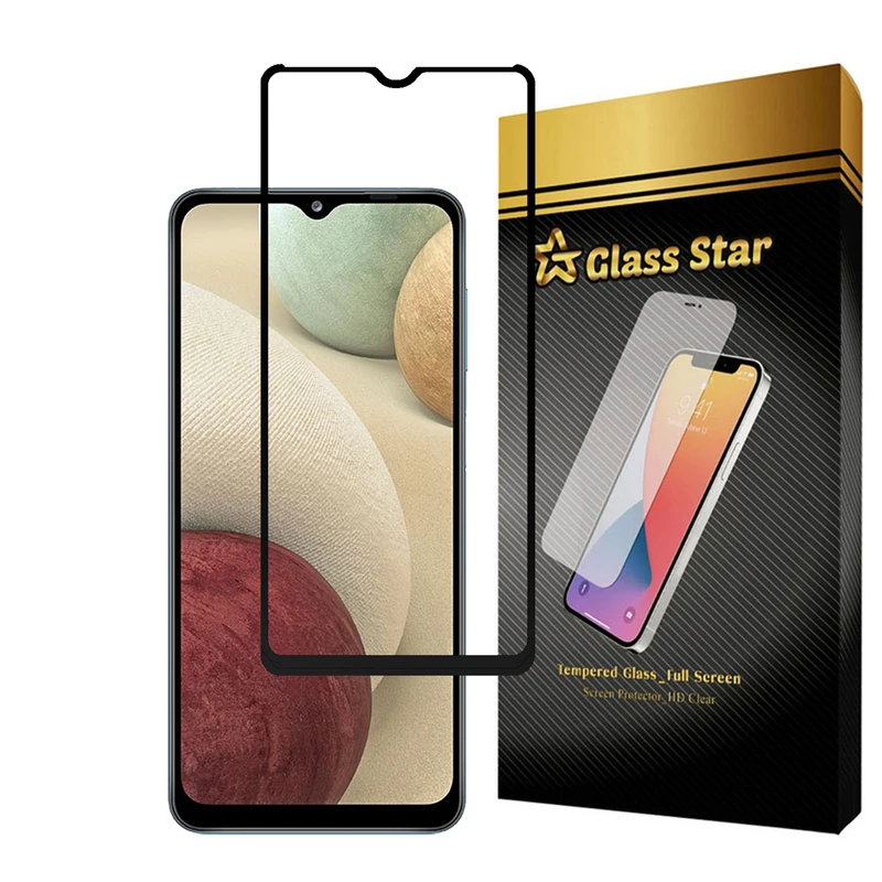 محافظ صفحه نمایش گلس استار مدل  FULPLUSS مناسب برای گوشی موبایل سامسونگ  Galaxy A12