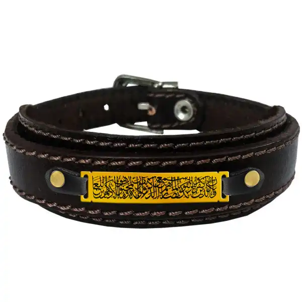 دستبند مدل چرم و ان یکاد