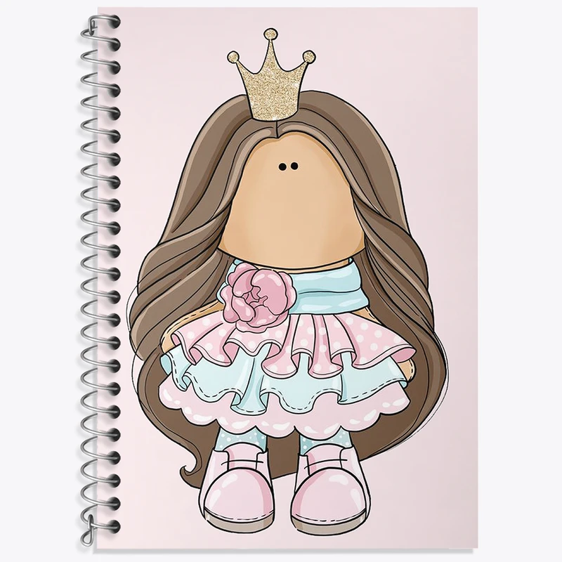 دفتر نت موسیقی 50 برگ خندالو طرح دخترانه کودکانه کد N1811