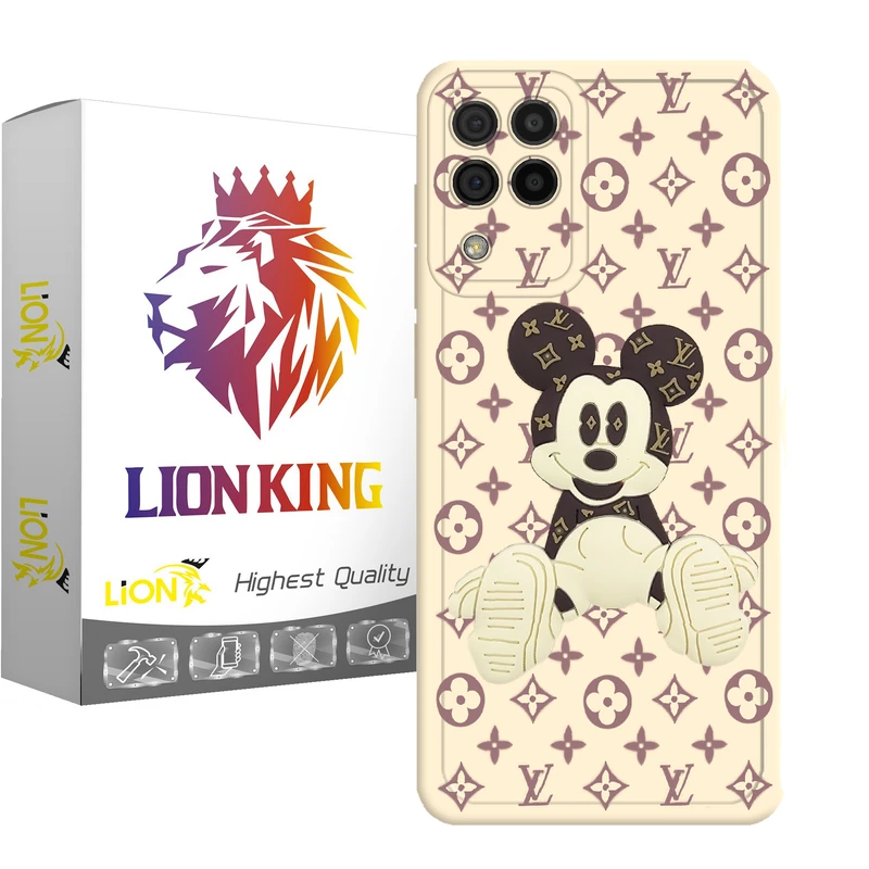 کاور لاین کینگ مدل میکی موس مناسب برای گوشی موبایل سامسونگ Galaxy A22 4G