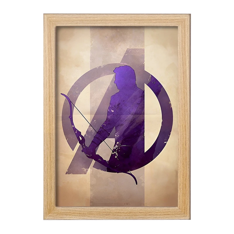 تابلو خندالو مدل کلینت بارتون مارول (Marvel) کد F7464