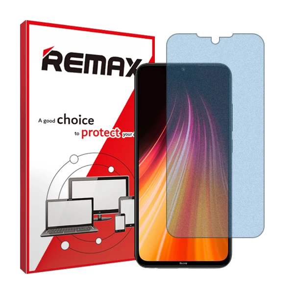 محافظ صفحه نمایش مات ضداشعه آبی ریمکس مدل HyMBLU مناسب برای گوشی موبایل شیائومی Redmi Note 8T