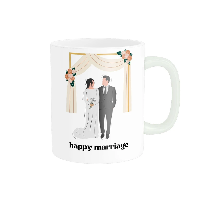 ماگ مدل ازدواجتون مبارک happy marriage کد 551