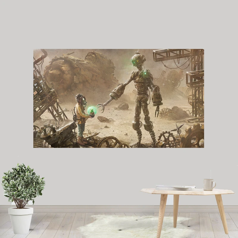 پوستر پارچه ای مدل انیمه کد 050