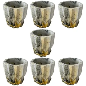 گلدان بتنی مدل z1 مجموعه 7 عددی