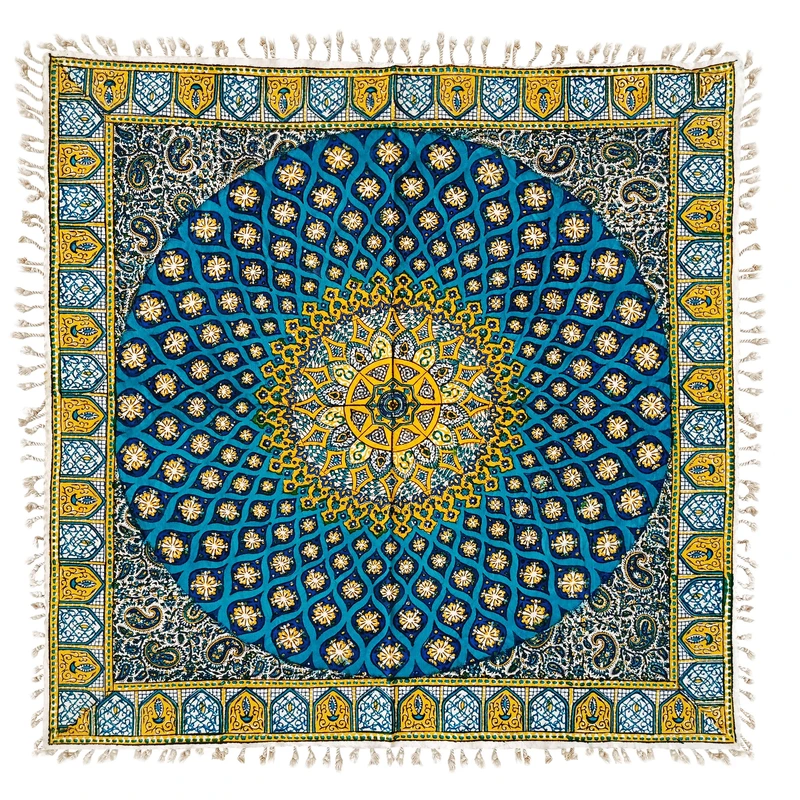 رومیزی قلمکار مدل مسجد شیخ لطف الله