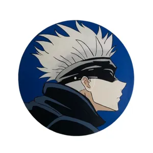 بشقاب دیوارکوب سفالی مدل جوجوتسو کد 34