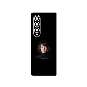 MAHOOT Portrait of an Asian Woman Cover Sticker for Samsung Galaxy Z Fold4