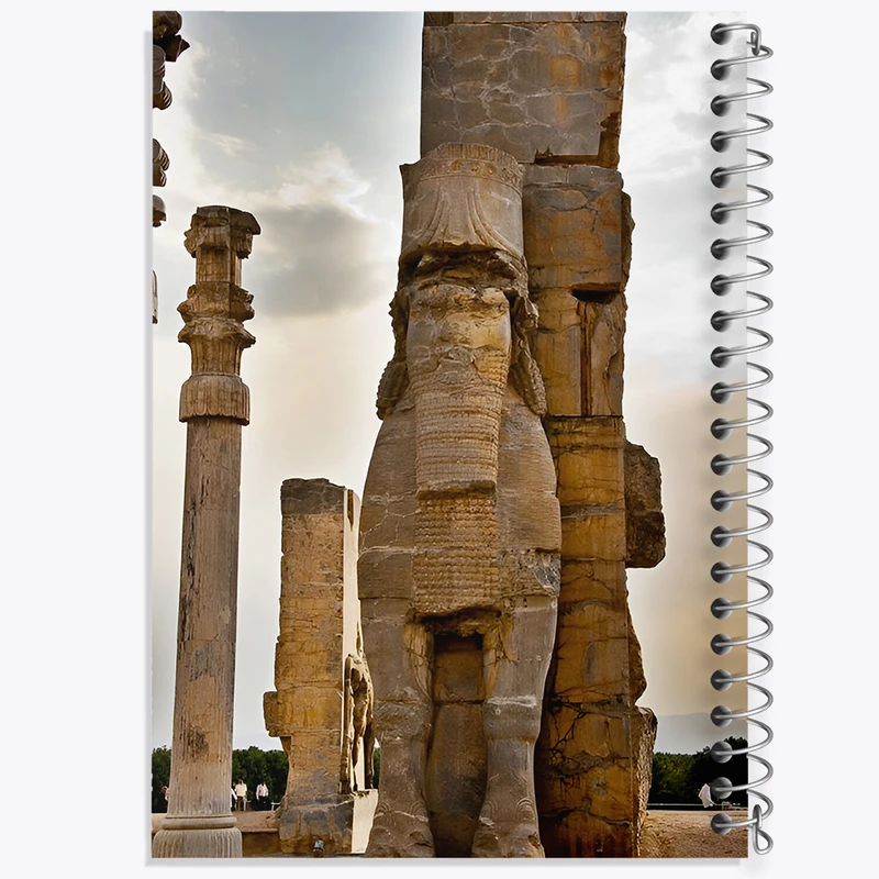 دفتر لیست خرید 50 برگ خندالو طرح تخت جمشید کد F6342