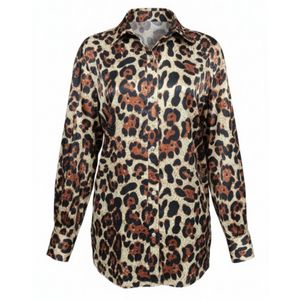 شومیز آستین بلند یقه برگردان زنانه مدل 112740