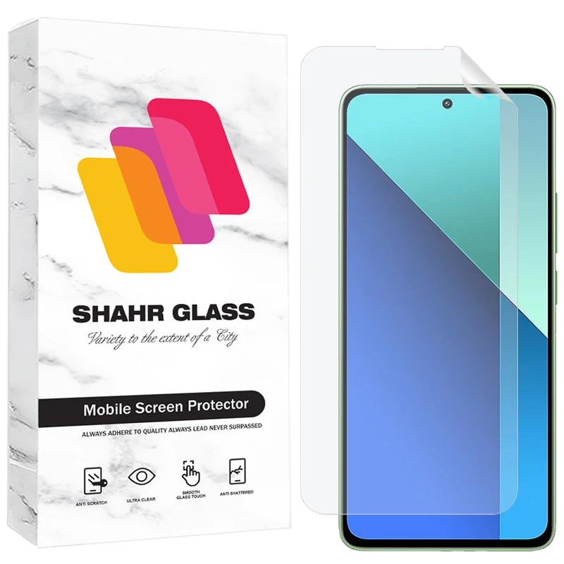محافظ صفحه نمایش شهر گلس مدل SFNMTB30 مناسب برای گوشی موبایل شیائومی Redmi Note 13 4G