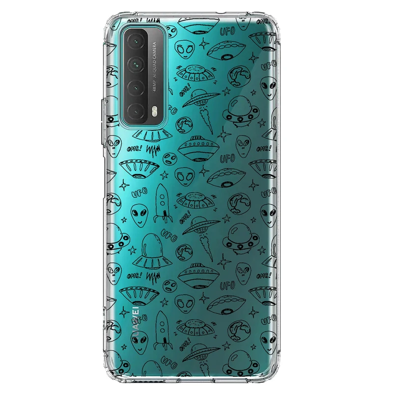 کاور مگافون طرح یوفو مدل C46-B مناسب برای گوشی موبایل هوآوی Y7A 2020 / Psmart 2021