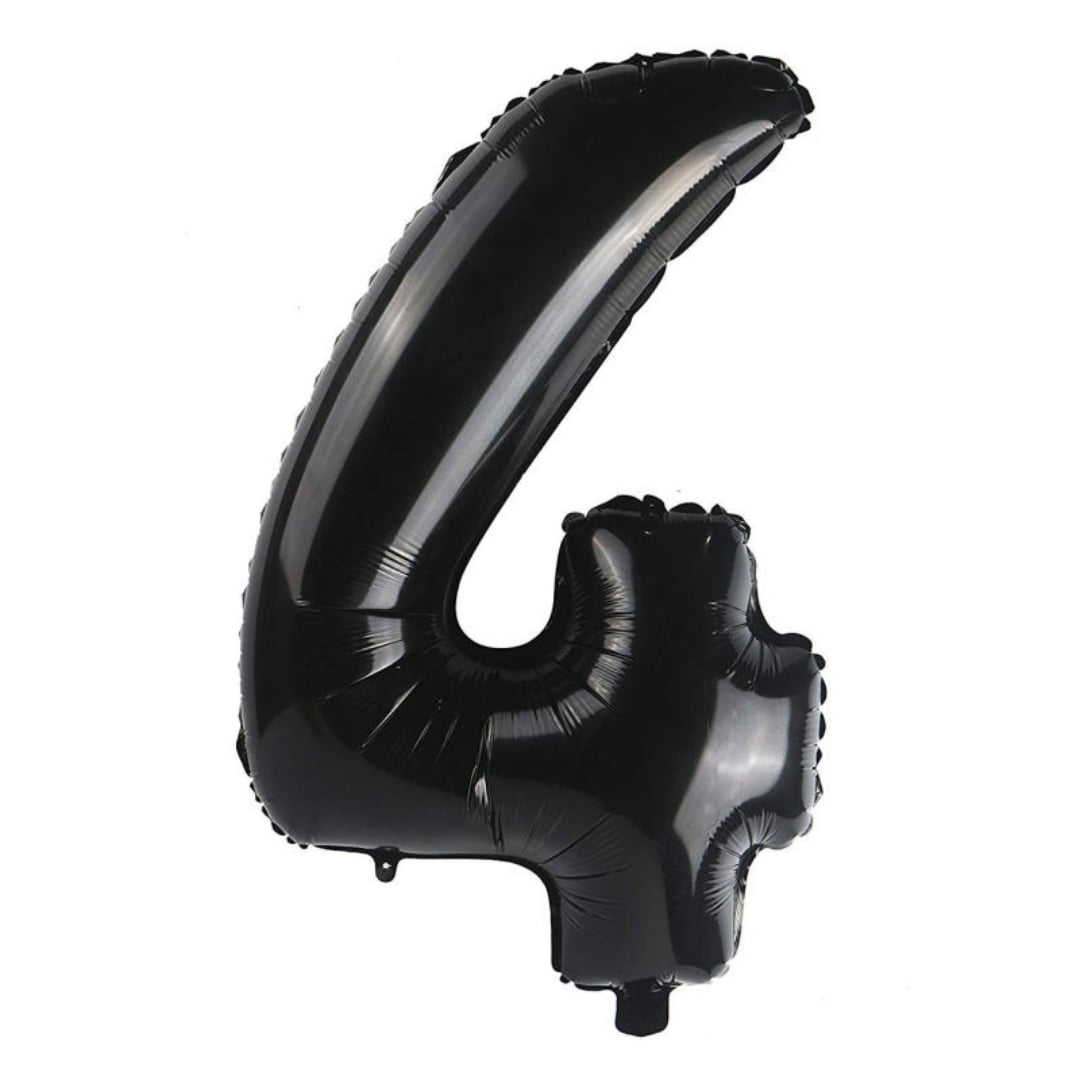 بادکنک فویلی مدل عدد 4 کد KP-25
