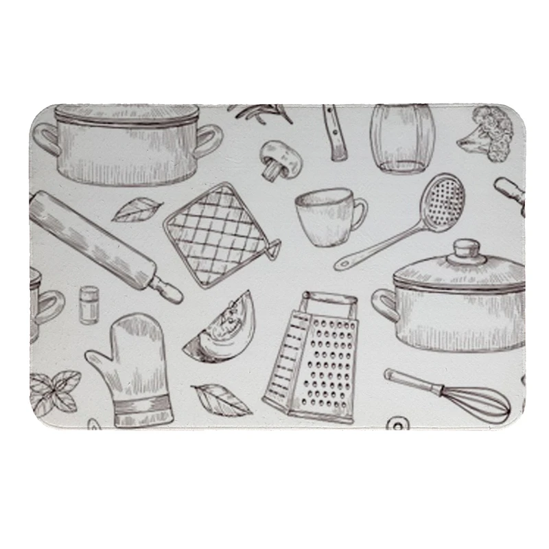 پادری طرح ابزار آشپزی کد 8073 سایز 50 × 70 سانتی متر