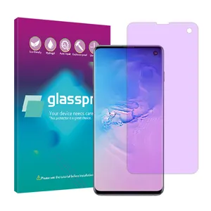 Glass Pro Resistant model anti-purple screen protector suitable for Samsung Galaxy S10 mobile phone