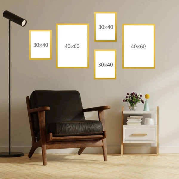 قاب عکس بکلیت مدل 215T مجموعه شش عددی 