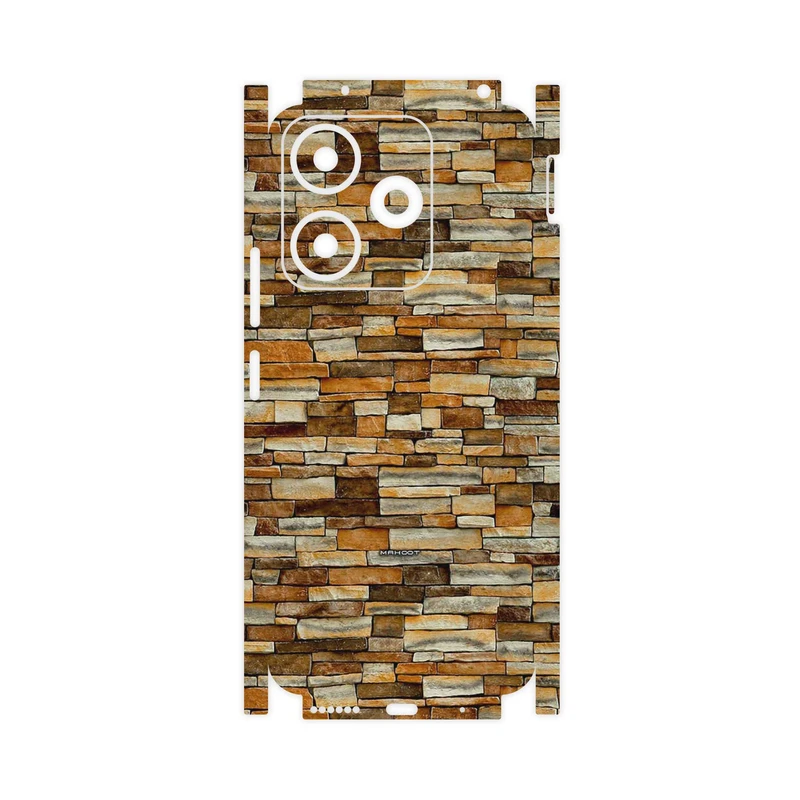 برچسب پوششی ماهوت مدل brickwall-FullSkin مناسب برای گوشی موبایل شیائومی Redmi 13x