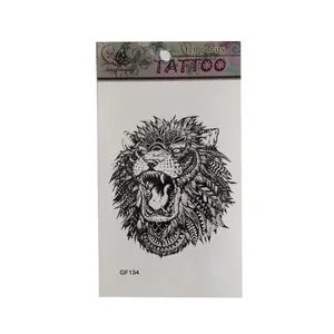 تتو موقت طرح شیر مائوری کد 134