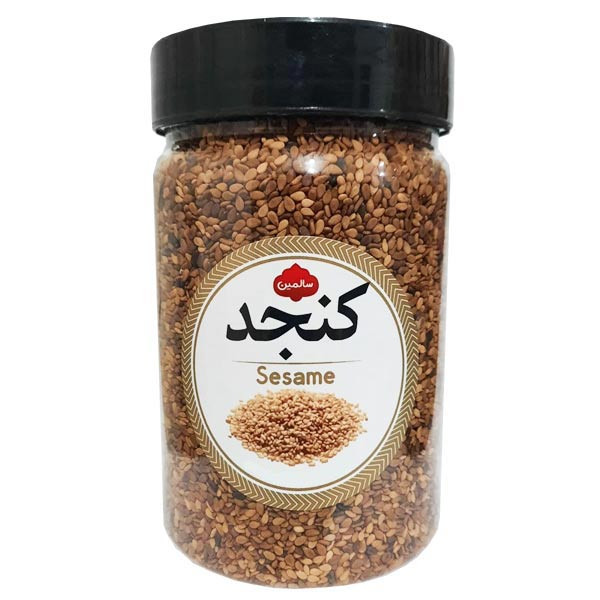 کنجد قهوه ای سالمین - 250 گرم 