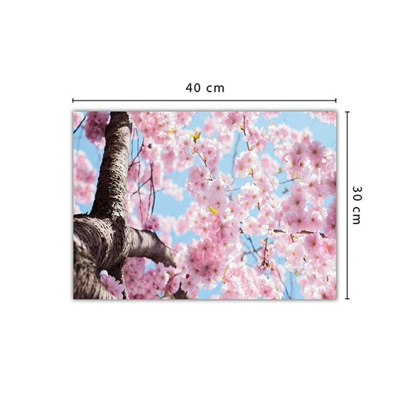 تابلو شاسی ونسونی طرح Pink Bloom سایز 30×40 سانتی متر