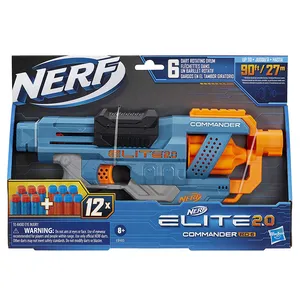 تفنگ بازی نرف مدل Elite 2.0 Commander RD-6 Blaster کد E9485